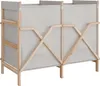 Badschrank für Wäsche Vicco Bruno Beige 80 x 64 cm mit 2 Produktbild-Vorschau 1