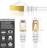 VERCO 50m CAT 7 Netzwerkkabel Patchkabel Rundkabel RJ45 PC Produktbild-Vorschau 5