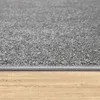 Teppich Für Wohnzimmer Einfarbig Kurzflor Schlicht Und Produktbild-Vorschau 2