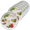zestaw 6 talerzy do pizzy Napoli Green Ø 32 cm talerz do Podgląd zdjęcia produktu 1
