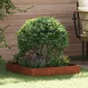 vidaXL Rasenkante 6 stk. 60 x 60 x 13 cm Rostoptik Produktbild-Vorschau 2