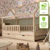 Crazy Pine Letto a Casetta con Cassetto 140x200 cm – Letto Anteprima dell’immagine prodotto 2