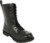 Boots & Braces - 10 Loch Stiefel Rangers Schwarz Größe 41 Produktbild-Vorschau 1