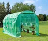 Szklarnia tunel ogrodowy foliowy 4x2x2 m 8 m² metalowy Podgląd zdjęcia produktu 10