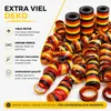3x serpentyny Niemcy czarno-czerwono-żółte dekoracje Podgląd zdjęcia produktu 3