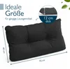 Beautissu Lounge Coussin Coussin de dossier d'extérieur Voir les images du produit 3