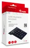 Equip Kabelgebundene USB   Nummernblock    schwarz Anteprima dell’immagine prodotto 4