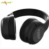 A black over-ear Bluetooth headset is shown against a white background. The headset has a digital display on one of the earcups. Produktbild-Vorschau