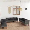 vidaXL Set da salotto da giardino 4 pezzi con cuscini in Anteprima dell’immagine prodotto 15
