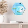 DEQOART Glasbild Echtglas 40x35 cm 'Juwelen des Meeres' Produktbild-Vorschau 3