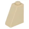 LEGO® 2x1x2 Briques de toit inclinées Beige clair pour toit Voir les images du produit 5