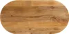 vidaXL Tischplatte 120x60x2,5 cm Oval Massivholz Mango Produktbild-Vorschau 8