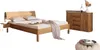 Bett Bento 9 Sonderlänge 120x210 Wildeiche massiv mit Produktbild-Vorschau 1