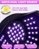 UV LED Lampe für Nägel, 288W Nageltrockner Professionelle Produktbild-Vorschau 3