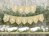 Banner Girlande Hochzeit, Motive:Just Married / Jute Banner Produktbild-Vorschau 6