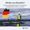 hb-digital 2x 5m Solarkabel 6mm2 mit Solar Stecker Solar Produktbild-Vorschau 7