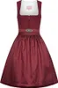 Dirndl Evi 60cm Länge bordeaux 36 Produktbild-Vorschau 1