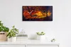 Wandbild Leinwand Bilder Wanduhr 60x30 Malen von Park Produktbild-Vorschau 3