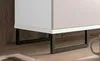 Kommode mit Schubladen Fernsehschrank HANA 3S Weiß Produktbild-Vorschau 5