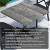 JAMAIKA | Bistro Außen Tischplatte | B:T 60 x 60 cm | Produktbild-Vorschau 9