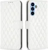 Samsung Galaxy A54 Hülle - BINFEN Rhombus Klapphülle - Weiß Produktbild-Vorschau 1