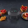 Wilfa Joy, 5 wafle/waflí, Srdce (tvar), Čierna, 900 W, 200 Náhľad obrázku produktu 13
