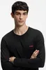 Hugo 50492631-001: Heren T-shirt met lange mouwen, kleur: Productafbeelding-voorbeeld 3