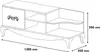 Skye Decor, Sultan- Sultan DCH, Nussbaumfarbe,,Weiß, Produktbild-Vorschau 5