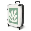 NoBoringSuitcases.com® Großer Koffer - Kunst - Grün - Henri Produktbild-Vorschau 2