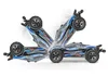 Traxxas RC Rustler 4x4 VXL HD Stadium Truck RTR 1:10 bleu Voir les images du produit 6