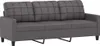 VidaXL 3201340, Grau, Schaum, Kunstleder, Metall, Polywood, Produktbild-Vorschau 5