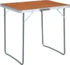 vidaXL Table de camping pliante en aluminium 60x45 cm Voir les images du produit 9