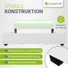 Juskys Polsterbett Lyon 180 x 200 cm weiß – Bettgestell mit Produktbild-Vorschau 7