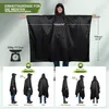 Ponchos, Wasserdichter Regenponcho, Leichter Atmungsaktive Produktbild-Vorschau 2