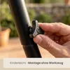 Fino a 150 kg: telaio per sedia sospesa XL per esterni - Anteprima dell’immagine prodotto 15