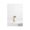A white and brown wallet is placed on a white surface against a white background. Produktbild-Vorschau