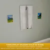 Stół składany na ścianę z nogą stołową Blat biurka 80x50 cm Podgląd zdjęcia produktu 2
