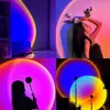 LED projektorová lampa Sunset 16 barev, noční lampa, dárek Náhled obrázku produktu 4