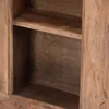 Close-up of an empty wooden shelf in a cabinet or bookcase. Náhled obrázku produktu