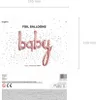 Folienballon Baby / Babyparty 73.5cm, rosegold Voir les images du produit 5