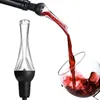 A wine aerator is shown being used to pour red wine into a glass. Produktbild-Vorschau