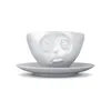 TV Kaffeetasse Och Bitte weiß 200 ml Tasse Milchkaffee Produktbild-Vorschau 1