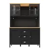 Flieks Küche Hochschrank mit Led, Küchenschrank mit Produktbild-Vorschau 8