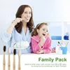 Bio Bambus Zahnbürsten 10er Pack BPA-frei Holz Zahnbürste Produktbild-Vorschau 6