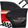 2x Auto Sonnenschutz Heckscheibe UV Schutz Mit Produktbild-Vorschau 2