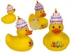 Happy Birthday Badeend met Verjaardagstaart Productafbeelding-voorbeeld 6