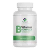 A product shot of a bottle of vitamin supplements. Produktbild-Vorschau