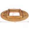vidaXL Bierkastentisch Teak 70 cm Produktbild-Vorschau 8
