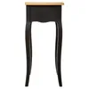 Beistelltisch/Nachttisch Palace - schwarz/natur - MDF-Holz Produktbild-Vorschau 3