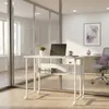Biurko składane mobilne Spacetronik 120x58 cm białe na Podgląd zdjęcia produktu 10